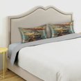 thumbnail image 5 of WOBOGO Strange Fish Satin Pillowcase Soft Smooth Envelope Design Comfortable Bedding Essentials 20×26in, 5 of 9