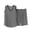 Dark Gray, variant on Fsgntruao Plus Size Pajama Set for Women Striped Sleeveless Tank Tops with Wide-Leg Shorts Casual Nightwear Sleepwear