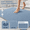Blue, variant on Bath Mat,Ultra Thin Bathroom Rugs,Rubber Bath Mats for Bathroom,No Slip Bath Rugs,Quick Dry,Machine Washable,Low Pile,Absorbent,Shower Outside,Sink,Home Decor Accessories.Beige,