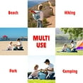 thumbnail image 2 of dbest Products Chariot Intelligent Refroidisseur Ultra Compact, Hayon Roulant Pliable Isolé Noir BBQ Plage Été, 2 of 4
