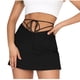 thumbnail image 1 of Falda de viaje temperamental con cremallera en el ombligo recortada de color sólido sexy de moda informal para mujer Wmkox8yi  FGJ1754, 1 of 6