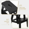 thumbnail image 5 of Mini Step Stool Chairs for Crafts Model Adornment Furniture Pedal Wooden Gift, 5 of 6