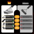 thumbnail image 4 of Rosaver Bristle Free Grill Brush and Scraper, 304 Stainless Steel BBQ Grill Cleaner with Rotating Mesh Head, 3-in-1 Grill Cleaning Tool for Gas, Charcoal, Smoker and Porcelain Grates, 4 of 6