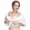 White, variant on Elegant Faux Furs Bridal Shawl Wrap for Wedding Dress Formal Event Furry Capes Bridesmaids Bows Tie Front Stoles Scarf