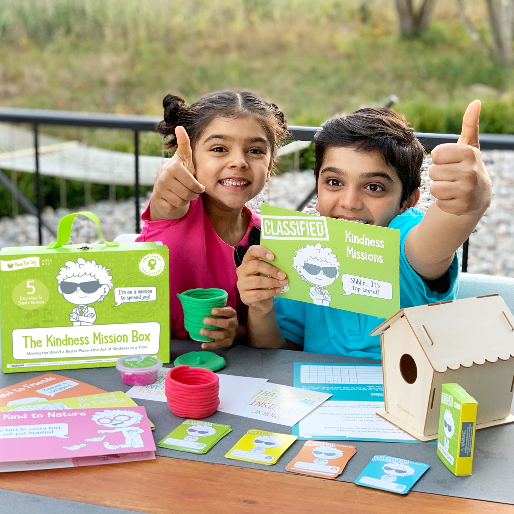 Open the Joy The Kindness Mission Box, Activities for Kids