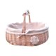 thumbnail image 1 of Cesta de almacenamiento Cesta de comida Cesta de mimbre de ratán Cesta de huevo Regalo portátil Picnic Fruta Bambú tejido pequeño esquí esquí Gafas de esquí, 1 of 5