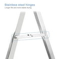 thumbnail image 3 of Untyo Clothes Drying Rack 79 Inches, Laundry Drying Rack Adjustable Folding Hanger Rack for Indoor Outdoor Stainless Steel, 3 of 7