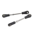 thumbnail image 1 of RC Servo Tie Rod, RC Model Car Accessories Wear  Black Silver RC Servo Pull Rod 2pcs  for 1/10 RC Car, 1 of 8