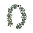 thumbnail image 3 of MXTPOV 6.56 FT Artificial Christmas Garland, Green Garland for Xmas Tree, Garlands for Decoration Christmas Fireplace Party Wedding, Home Decor, 3 of 6