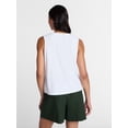 thumbnail image 4 of Time and Tru Women’s Tie Front Sleeveless Top, Sizes XS-XXXL, 4 of 6