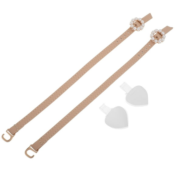 Worgeous 1 Pair Adjustable High Heel Straps for Women Anti-Slip High Heel Straps Ankle Belts Detachable Shoe Shoelaces for Pumps for Party