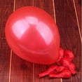 thumbnail image 5 of Magik 100pcs 10 inch Pearl Latex Colorful Thickening Wedding Party Birthday Balloon (Red), 5 of 5