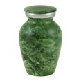 thumbnail image 3 of Perfect Memorials Keepsake Brushed Green Cremation Urn, 3 of 4