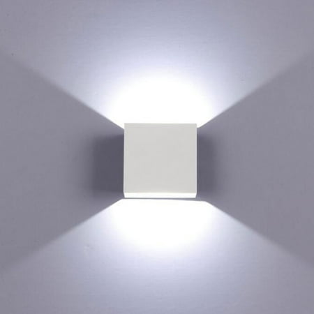 

Modern LED Aluminum Wall Lamp 6W Wall Sconce IP65 Waterproof Outdoor Up/Down Light for Kids Room Bedroom Living Room