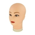 thumbnail image 5 of Mannequin Head Mannequin Head Sturdy Headphone Rack Hair Piece Holder Model Form Womens White Base, 5 of 8