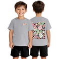 thumbnail image 2 of Girls Easter Shirt Size 12 Cute Graphic Short Sleeve T-Shirt Casual Easter Day Blouse Tops Clothes for Children, 2 of 5