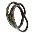 thumbnail image 3 of 3 Piece Drive Belt Set For Go Kart Torque Converter Part Number 9.100.018-725, 3 of 11