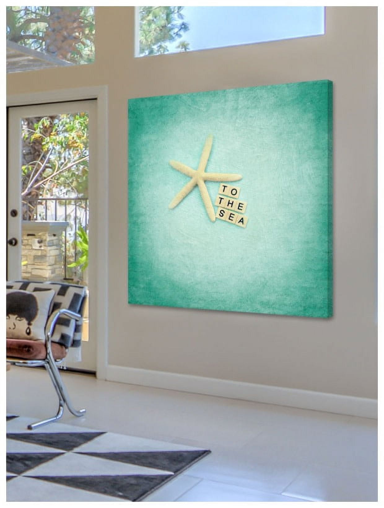 Marmont Hill "To the Sea" Sylvia Cook Painting Print on Canvas