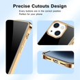 thumbnail image 3 of Compatible with iPhone 14 Case/iPhone 13 Case with Ring Holder Silicone Protective Cover Magnetic Kickstand Shockproof Folding iPhone14 Case iPhone13 Case Soft TPU Bumper, 3 of 18
