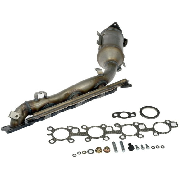 Dorman 674-116 Passenger Side Catalytic Converter with Integrated Exhaust Manifold for Specific Lexus Models, Silver