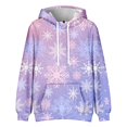 thumbnail image 3 of Xmas Mens Hoodies Pullover Baggy Funny Christmas Graphic Loungewear Mens Sweatshirts Hoodies Long Sleeve Pullover with Pockets Light pink 8XL, 3 of 4