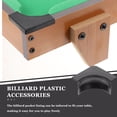 thumbnail image 5 of OULII 2Sets Doublure de Table de Billard Noire Kit de Remplacement Résistant à l'Usure pour Accessoires de Table de Billard, 5 of 5