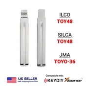 5x Flip Remote Key Blades for Xhorse and Keydiy remotes Lexus Type TOY48 TOYO-36