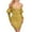 DT-Yellow, variant on Women's Sweetheart Neckline Mini Dress-Puff Sleeve-Bodycon-Polyester-for Club/Party-Trendy Puff Sleeve