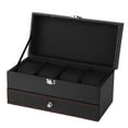 thumbnail image 2 of Bracelet Box Double Jewelry Watch Earrings Rings Bracelet Necklace Box Organizer Storage Case, 2 of 8