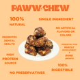 thumbnail image 6 of Paww Chew Knee Caps for Dogs, 100% Natural Single Ingredient (12 Pack) Made and Sourced in the USA, High Protein, Grass-Fed Beef Knee Caps & Knuckle Bones, Long Lasting Cow Knee Caps, Meaty Dog Bones, 6 of 6