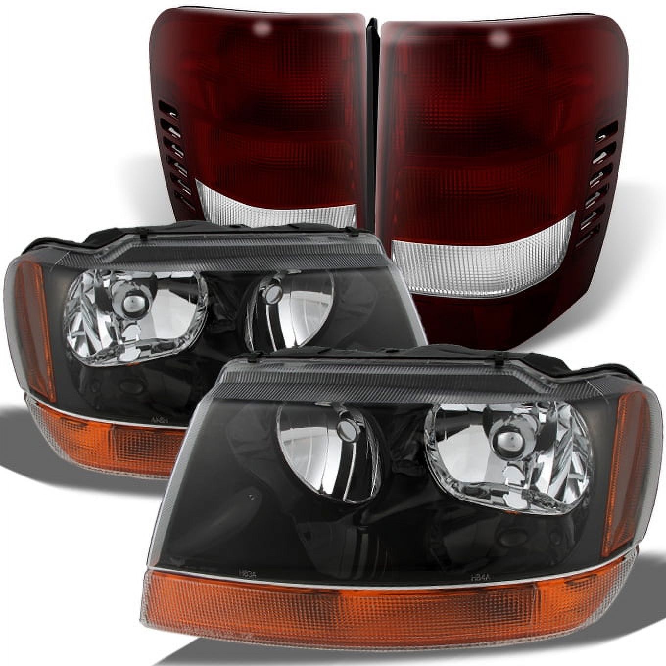 PENSUN Right Passenger HID Headlight Assembly For Jeep Grand Cherokee 2016-2021 – Xenon