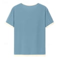 thumbnail image 4 of Leey-World T Shirts for Man Mens Muscle Slim T Shirts Texture V Neck Longline Henley Gym Workout Athletic Tee Shirt(Light Blue,S), 4 of 6