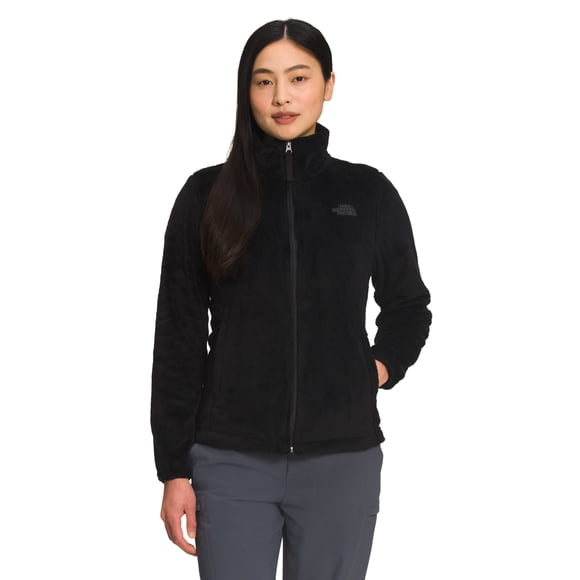 The North Face Women’s Osito Full Zip Fleece Jacket, TNF Black, Large