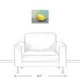 thumbnail image 3 of Creative Products Lemon Painting With Blush 14x11 Canvas Wall Art, 3 of 5