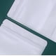 thumbnail image 5 of Bolsas de papel kraft blanco con cierre hermético, selladas al calor, para alimentos, café, bocadillos, regalos, bolsas de embalaje con cierre hermético, 5 of 5