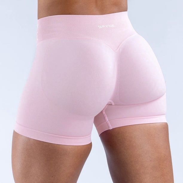 MKLEKYY Leggings deportivos de yoga de cintura alta, elásticos y sin costuras, para mujer, de moda, informales, de tres minutos, para realzar el cuerpo y esculpir el cuerpo.