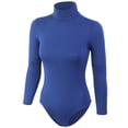 thumbnail image 2 of KOGMO Womens Turtleneck Bodysuit with Snap Button Closure, 2 of 6