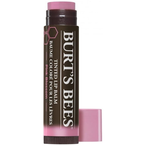 Bálsamo labial con color Burt's Bees Pink Blossom, 1 tubo