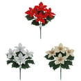 thumbnail image 2 of 6 Bundles Artificial Flowers for Spring Summer Porch, UV Sun Resistant Realistic & Flower Bouquets for Outdoor , Patio, Garden, Planter, Window Box & Yard Home Decor, 2 of 6