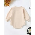 thumbnail image 5 of ZINTAOZT Newborn Halloween Outfit Girl Boy Pumpkin Ghost Romper Bubble Sweatshirt Bodysuit Fall Halloween Baby Clothes, 5 of 8