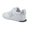 thumbnail image 3 of DKNY Abeni Rhinestone Women's Fashion Sneakers White/Clear Size 6.5 M, 3 of 8