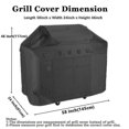thumbnail image 3 of Funda impermeable para parrilla de barbacoa, 5 tamaños, 145 x 61 x 117 cm, 3 of 5