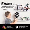 thumbnail image 5 of Estantes Flotantes Brickmaster Displays Extra Large compatible con Lego 2 unidades, 5 of 5