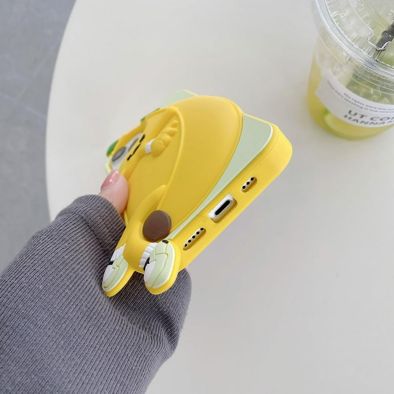 LEMANDIK Funny Banana Silicone Rubber iPhone Case Yellow / iPhone 11 LEMANDIK Funny Banana Silicone Rubber iPhone Case Yellow / iPhone 11