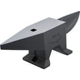 thumbnail image 1 of VEVOR Cast Iron Anvil, 132 lbs(60kg) Single Horn Anvil with Large Countertop and Stable Base, High Hardness Rugged Round Horn Anvil Blacksmith, for Bending, Shaping, 1 of 9