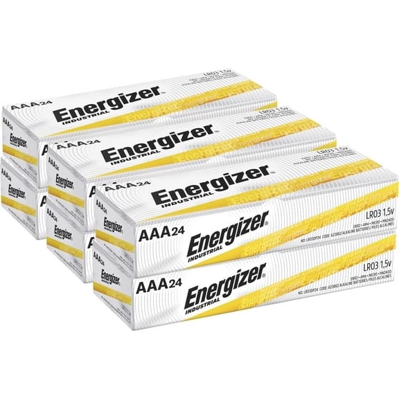 Energizer Industrial Alkaline AAA Batteries