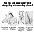 thumbnail image 7 of Msgweeeg Portable Long Handled Shoe Horn Plastic Assistive Shoe Aid for Seniors Pregnant Women No Bending Over Required Shoe Horn Household Footwear Accessories for Easy Daily Wearing, 7 of 7