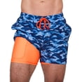 thumbnail image 1 of Traje de baño Camuflaje hombre short con licra interna Gym&Swim GYS009/Traje de baño/Máxima comodidad, 1 of 4