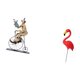 thumbnail image 5 of Colección De Figuras De Pájaros Payaso Para Centro De Mesa, Decoración De Vitrinas, Comedor Y Accesorios De Jardín De Hadas. Adorno De Flamenco Para La Primavera., 5 of 8