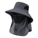 thumbnail image 1 of Cape de pesca para hombres sombrero de playa para el montañismo al aire libre Viajes de vacaciones deportivas Gris oscuro, 1 of 8
